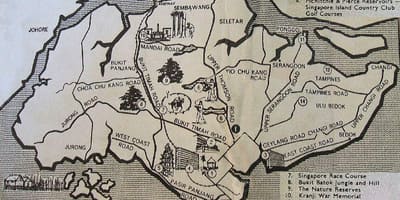 பழைய வரைபடம், சிங்கப்பூர்